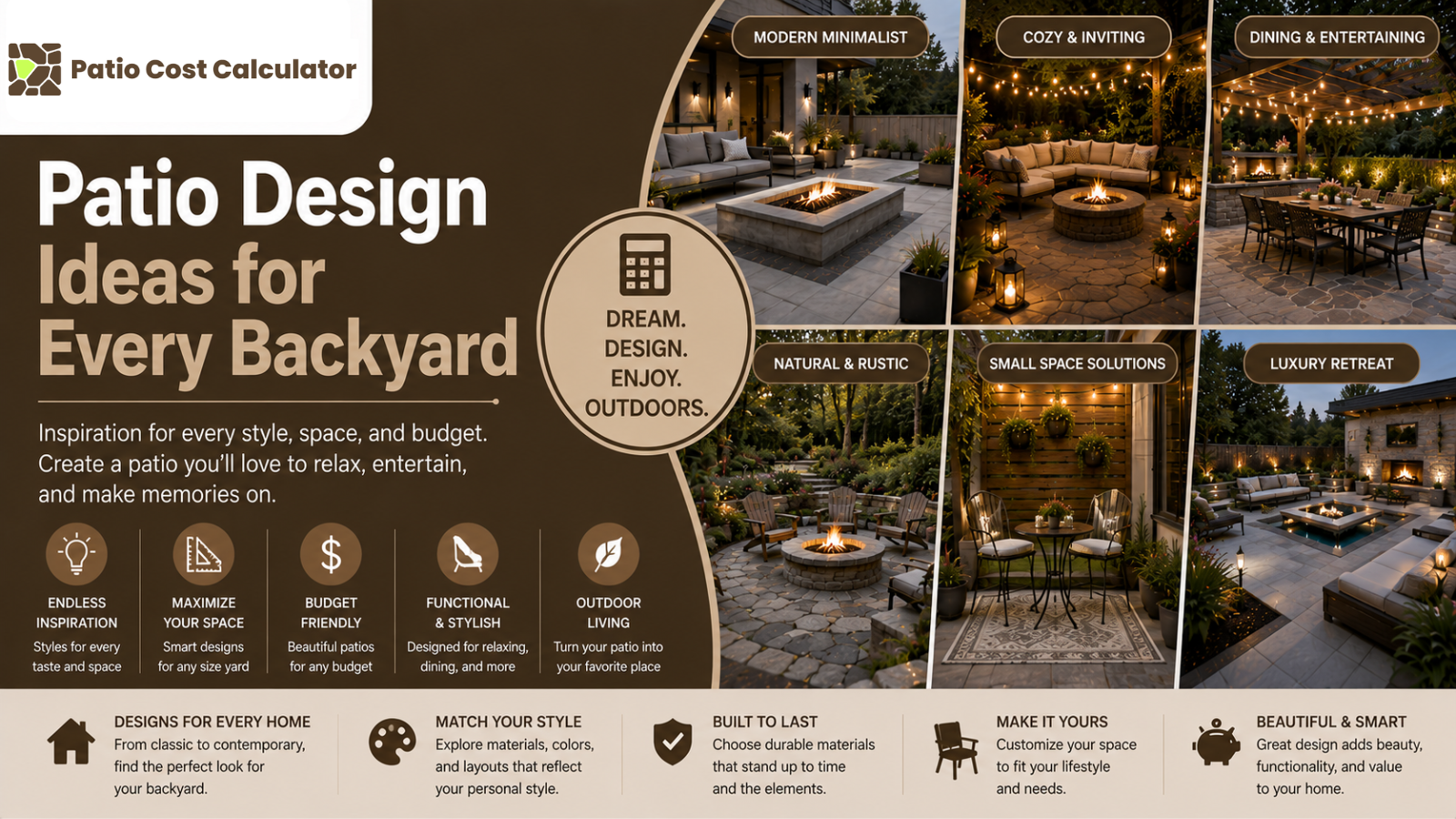 Patio Design Ideas for Every Backyard